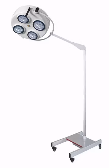 의료 수의학 장비 잘 고정된 천장 할로겐 수술 가동 램프 빛